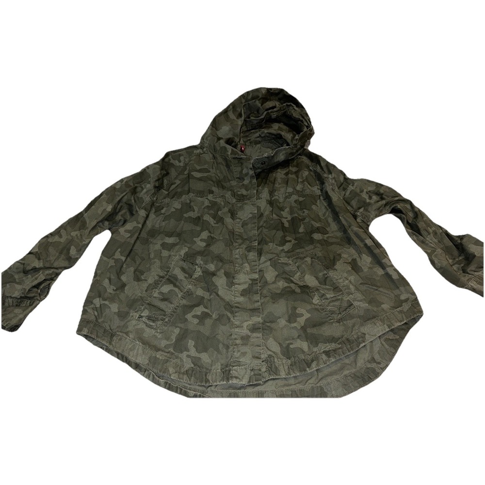 Union Bay Camo Jacket Hoodie Gray Camouflage Size Large Womens‎ - Picture 2 of 5